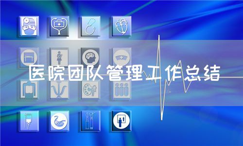 醫(yī)院團隊管理工作總結(jié)(圖1)