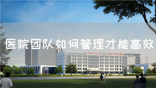 醫(yī)院團隊如何管理才能高效(圖1) 醫(yī)院團隊如何管理才能高效(圖1)