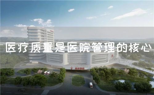 醫(yī)療質(zhì)量是醫(yī)院管理的核心(圖1) 醫(yī)療質(zhì)量是醫(yī)院管理的核心(圖1)
