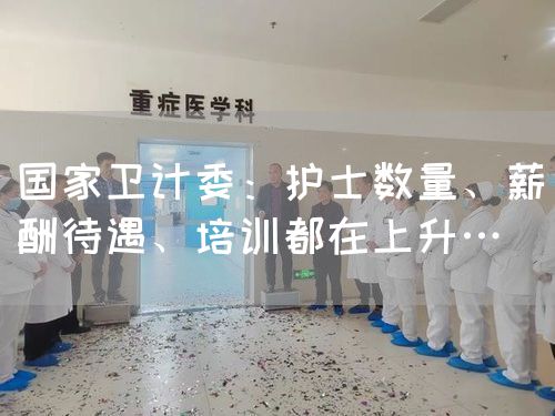 國家衛(wèi)計(jì)委：護(hù)士數(shù)量、薪酬待遇、培訓(xùn)都在上升…(圖1)