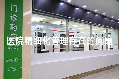 醫(yī)院精細(xì)化管理存在的問題(圖1)